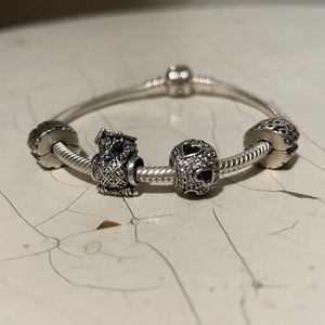 ✨TWO CHARMS INCLUDED✨ PANDORA Bracelet